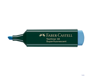 Zakreślacz TEXTLINER 48 niebieski FABER-CASTELL 154851 FC