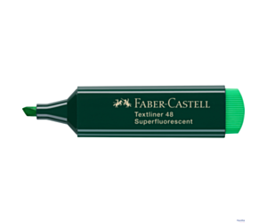 Zakreślacz TEXTLINER 48 zielony FABER-CASTELL 154863 FC