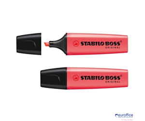 Zakreślacz STABILO BOSS fluorescencyjny czerwony 70/40