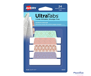 Zakładki indeksujące 63,5 x 25,4 mm metallic mix wzór AVERY 30123