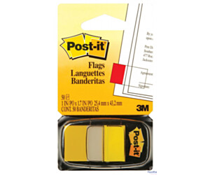 Zakładki indeksujące POST-IT 25x43mm żółte 680-5 50sztuk 3M-UU008015081