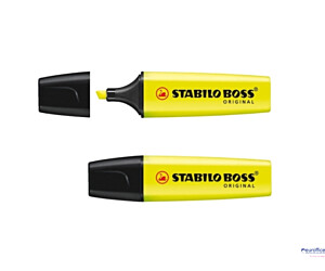 Zakreślacz STABILO BOSS żółty 70/24