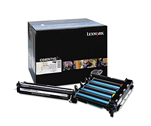Zestaw czterech bębnów światłoczułych Lexmark do C540, X543 | 30 000 str. | CMYK