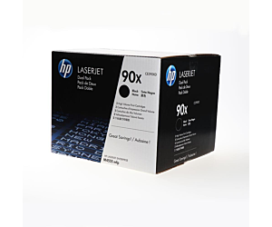 Zestaw dwóch tonerów HP 90X do LJ M602/M4555 | 2 x 24 000 str. | black