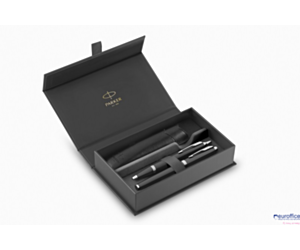 ZESTAW PREMIUM Parker IM STAINLESS STEEL CT FP+BP+ ETUI 2214457, opkowanie prezentowe
