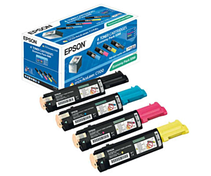 Zestaw tonerów Epson do AcuLaser C1100, CX-11 Series | CMYK
