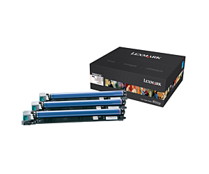 Zestaw trzech bębnów światłoczułych Lexmark do C950, X-950/952/954 | CMY
