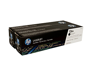 Zestaw trzech tonerów HP 126A do LJ Pro CP1025, M175/275 | 3 x 1000 str. | CMY
