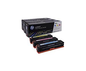Zestaw trzech tonerów HP 131A do LaserJet Pro M251/276 | 3 x 1 800 str. | CMY