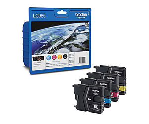 Zestaw tuszy Brother do DCP-J315W/515W | CMYK
