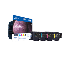 Zestaw tuszy Brother do DCP-J525/925/725 | 4 x 300 str. | CMYK