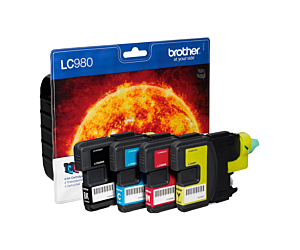 Zestaw tuszy Brother do DCP145C/165C/195C/365CN | CMYK