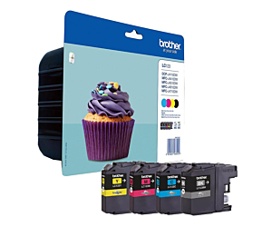Zestaw tuszy Brother do MFC-J4510DW | 4 x 600 str. | CMYK