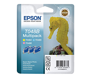 Zestaw tuszy Epson T048B do R+200/300/340, RX+500/600 | 39ml | LC/LM/Y