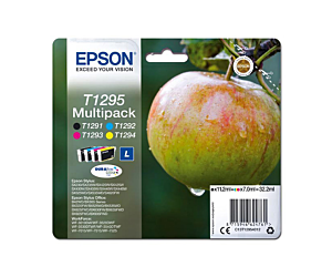 Zestaw tuszy  Epson T1295 do Stylus SX-230/235W/420W/425W/430W | 32,2ml | CMYK