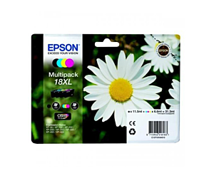 Zestaw tuszy Epson T1816 do XP-102/202/302/305/402/405 | 31,3ml | CMYK