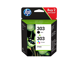 Zestaw tuszy HP 303 CMY+BK HP Envy Photo 6200/7100/7800 | 165CMY-200BKstr
