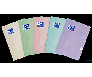 Zeszyt Oxford Touch Pastelowy A5 60 kartek 90 g linie 9 mm 400175352
