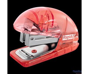 Zszywacz mini Rapid ColourBreeze F4, 10 kartek, 5 lat gwarancji, koralowy 5001531
