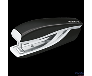 Zszywacz Mini metalowy Leitz WOW, czarny, 10 lat gwarancji, 10 kartek 55281095