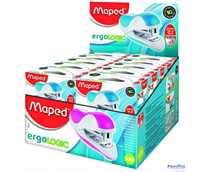 Zszywacz ERGOLOGIC mini 15 kartek 24-26/6 MAPED 352111