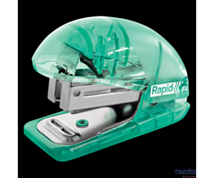 Zszywacz mini Rapid ColourBreeze F4, 10 kartek, 5 lat gwarancji, zielony 5001326