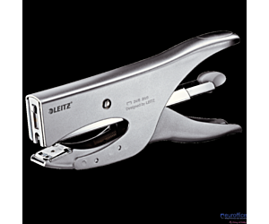 Zszywacz nożycowy metaliczny srebrny (24/6 24/8) 40 kartek 55490081