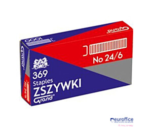 Zszywki 24/6 GRAND 369 10 paczek x 1000sztuk 110-1388