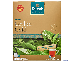 Herbata DILMAH CEYLON GOLD 100szt x2g saszetki czarna
