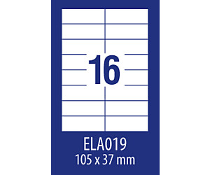 Etykiety uniwersalne ELA009 70 x 25,4 100 ark. Economy Europe100 by Avery Zweckform