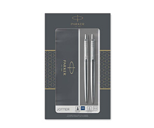 ZESTAW PARKER JOTTER DŁUGOPIS+OŁÓWEK STALOWY CT