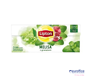 Herbata LIPTON MELISA Z GRANATEM 20t ziołowa