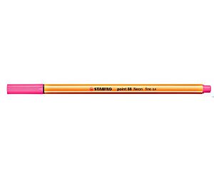 Cienkopis STABILO point 88/040 nenowy czerwony