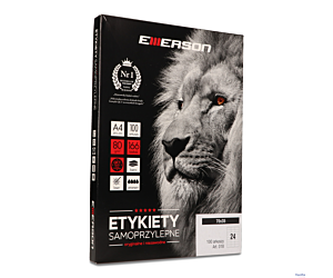Etykiety A4 70x35mm białe 018 EMERSON eta4070x035w