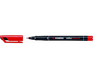 Foliopis STABILO OHPen niezmywalny 0.4mm czerwony 841/40