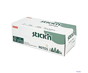 FSC notes samoprzylepny 38x51mm żółty pastel 12 notesów po 100k. Stick’n 21892