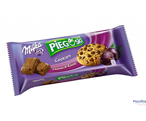 Ciastka MILKA Pieguski 135g Czekolada i rodzynki