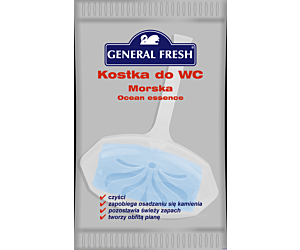 Kostka do WC zawieszka 35g morze GENERAL FRESH