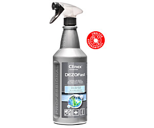 CLINEX Płyn do dezynfekcji powierzchni Dezofast 1L 77014 bezaldehydowy