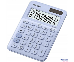 Kalkulator CASIO MS-20UC-LB BOX jasnoniebieski