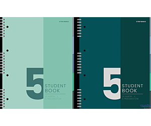 Kołozeszyt Top Studentbook 2SPI A4 100 kartek 70 g kratka 5 przekładek 40017952