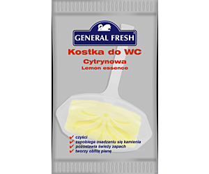 Kostka do WC zawieszka 35g cytryna GENERAL FRESH