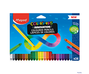 Kredki z grafitu Infinity 24 szt kartonowe etui 861601