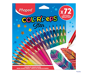 Kredki Colorpeps trójkatne 72szt 832072