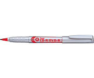 Marker do opisywania płyt CD czerwony NMS51-B PENTEL