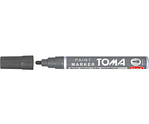 Marker olejowy, fibrowa końcówka 2,5mm, szary TO-440 Toma