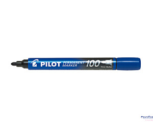 Marker Permanentny SCA-100 niebieski PILOT SCA-100-L