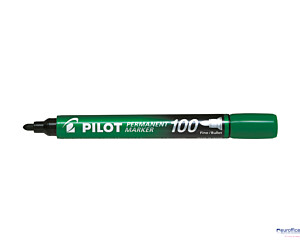 Marker permanentny SCA-100 zielony PILOT SCA-100-G
