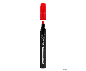 Marker permanentny ścięty G927C czerwony AMA0927977 OPEN
