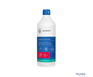 MEDICLEAN 210 Surface Uniwersalny koncentrat do mycia wszelkich powierzchni wodoodpornych 1l (czerwone owoce)
